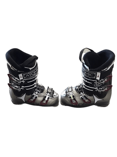 Used Atomic Hawk Magna 80w Ski Boots 245 Mp - M06.5 - W07.5 Women's Downhill Ski Boots