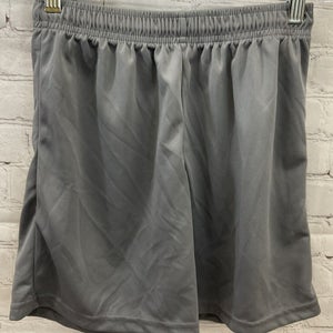 High Five Youth Unisex Mesh Drawstring Graphite Grey Soccer Shorts New