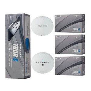Maxfli 2023 Tour-S Total Performance Urethane Golf Balls - 3 Dozen - Gloss White