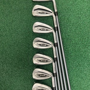 PING G425 Golf Iron Set 5-UW MRH Black Dot Regular Flex Alta CB Graphite Shafts