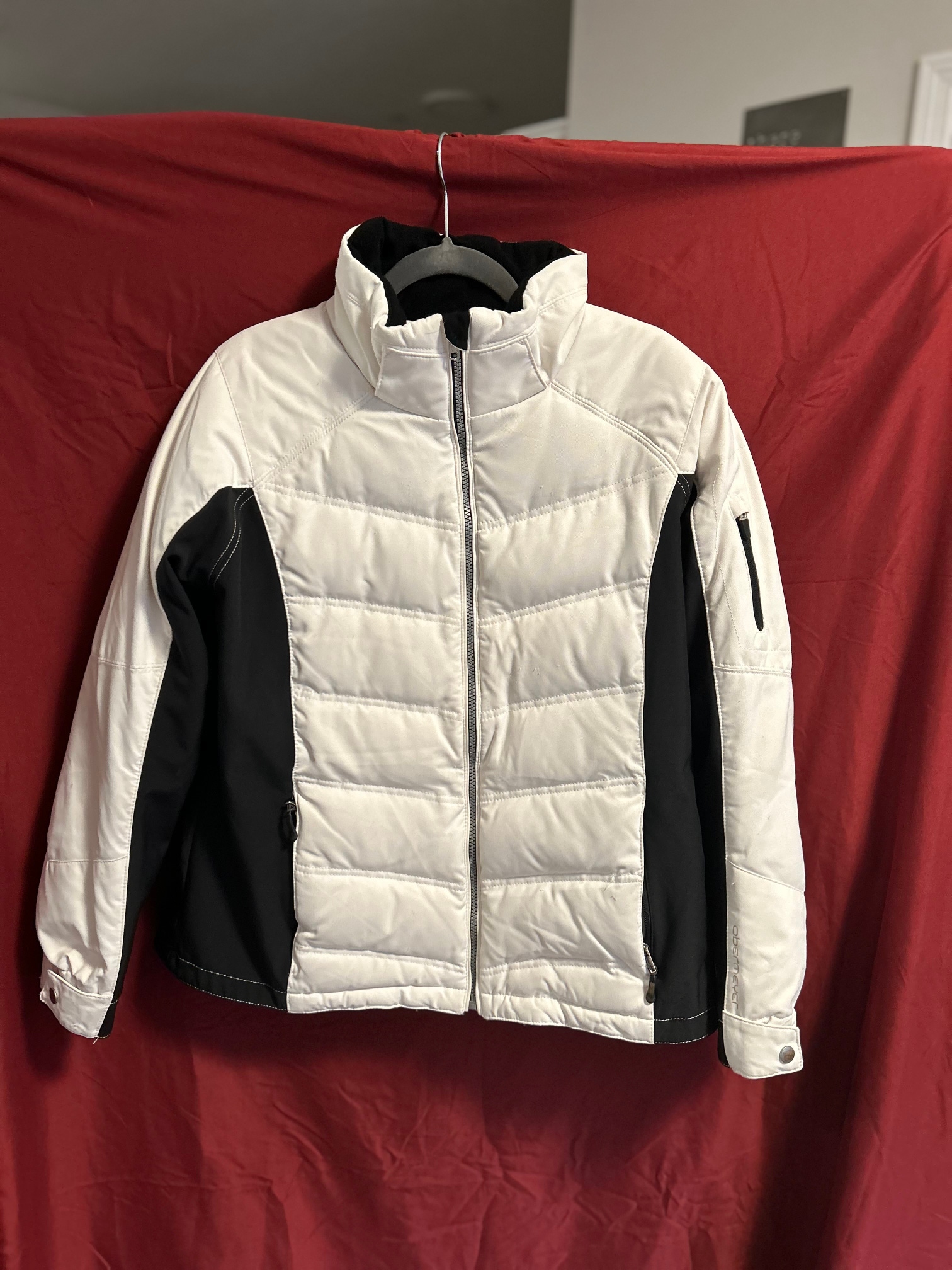 Used Obermeyer Women's Circuit Down Insulated Jacket - Missing Zip In Hood