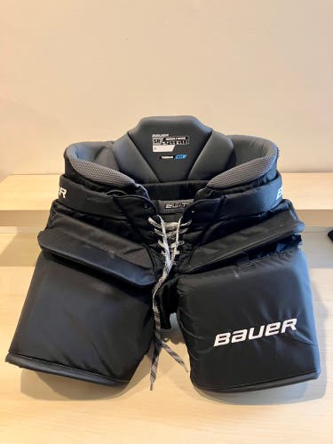 Used Medium Bauer Elite Hockey Goalie Pants Senior