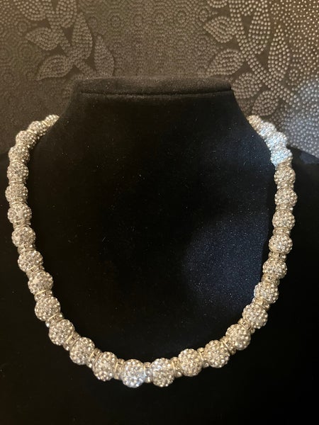 Pro Athlete type (super Flashy) rhinestone necklace