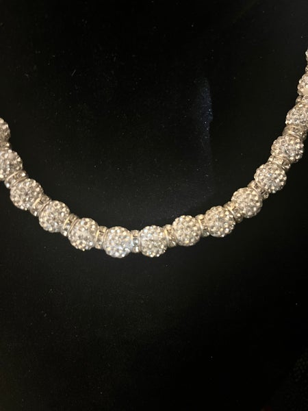 Pro Athlete type (super Flashy) rhinestone necklace