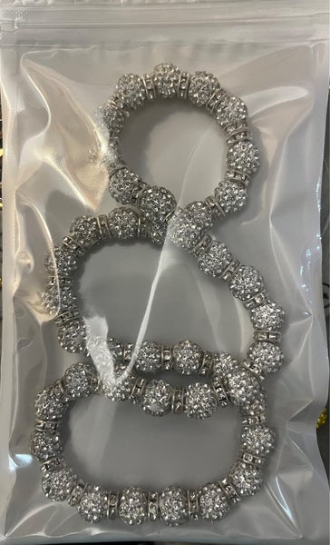 Pro Athlete type (super Flashy) rhinestone necklace