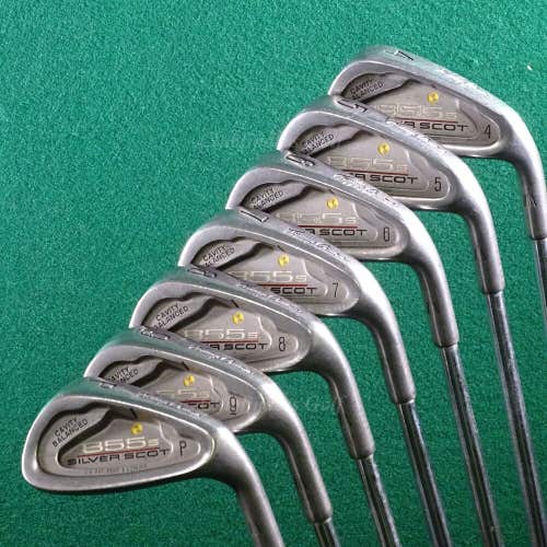 Tommy Armour 855s Silver Scot 4-PW Iron Set Factory Tour Step II Steel Stiff