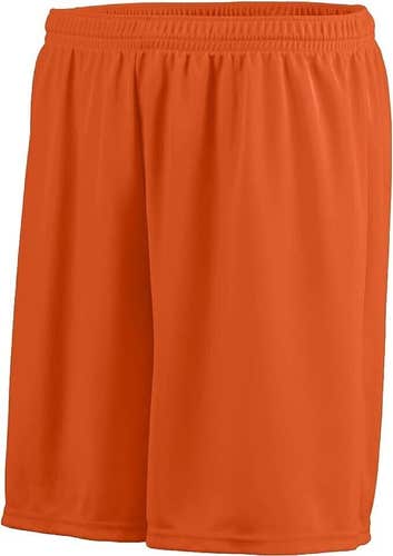 Augusta Sportswear Youth Boys Octane 1426 Size Small Orange Soccer Shorts New