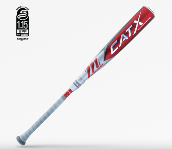 New USSSA Certified 2023 Marucci Composite CAT X Composite Bat (-5) 27 oz 32"