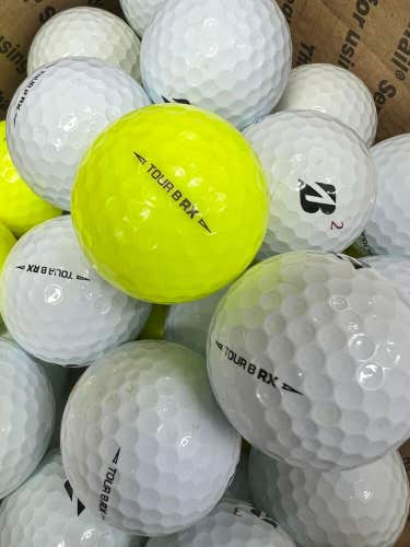 36 Bridgestone Tour BRX Premium AAA Used Golf Balls