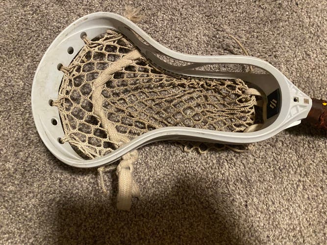 FOGO Strung Mark 2F Head on Stringking Faceoff Shaft