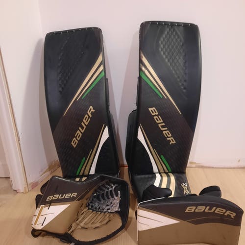 Used 37" Bauer Regular Vapor 2X Pro Goalie Full Set Pro Stock