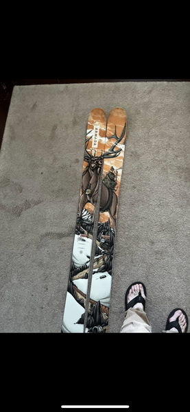 New Men s 2022 Armada 185 cm Powder JJ Skis Without Bindings