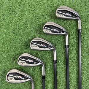 Callaway XR 7-PW GW Iron Set Project X 4.5 Senior A Flex RH -1/2” Short