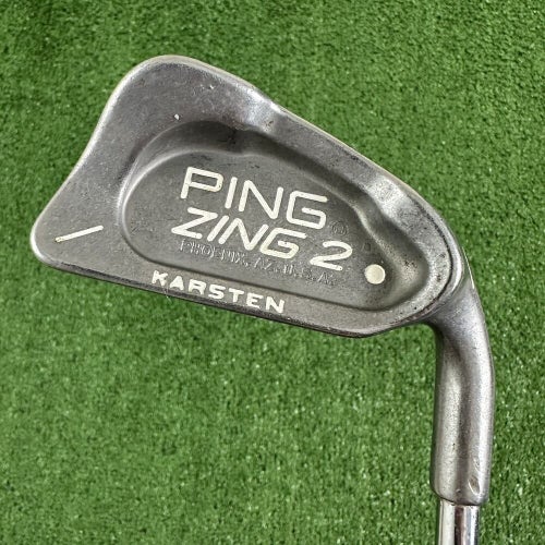 Ping Zing 2 White Dot 1 Iron RH Single Golf Club JZ Stiff Flex Steel Shaft Right