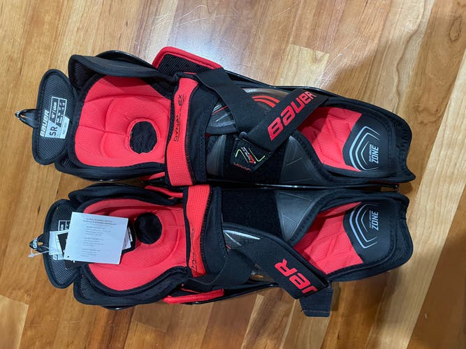 Senior Bauer 16"  Vapor 2x Shin Pads