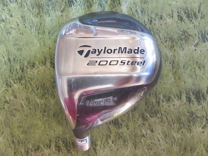 LH * Taylormade 200 STEEL TOUR 13* 3 Wood Head #201
