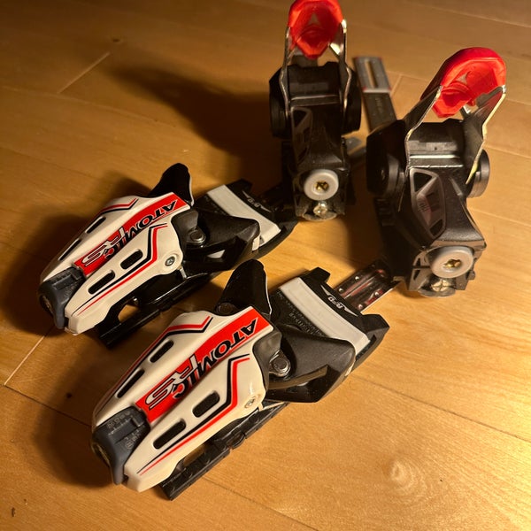 NEW - Atomic Racing RS ECO RED Ski Bindings Max Din 12