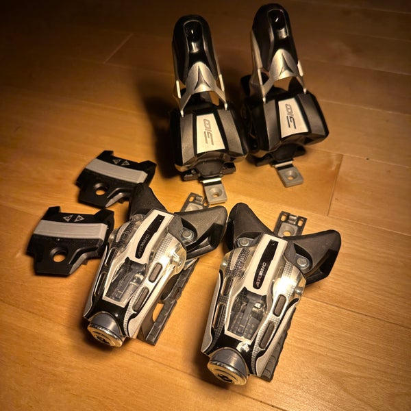 NEW - ATOMIC NEOX + 3.10 BLACK/SILVER ALPINE SKI BINDINGS