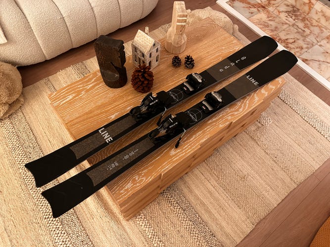 FREE SHIPPING! Used 2021 Line Blade W 153 cm Women/Unisex Skis With Marker Squire 12 TCX Bindings