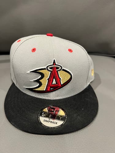 Anaheim Ducks LA Angels Themed Night SnapBack Hat