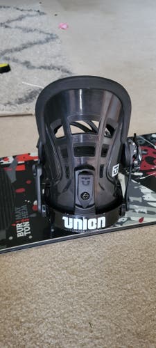 Used Men's Large Union Snowboard Bindings Freeride