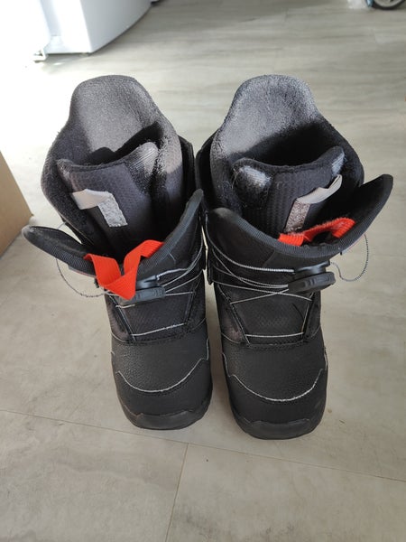 Kid's Used Size 5.0 (Women's 6.0) Burton Zipline Boa Snowboard Boots