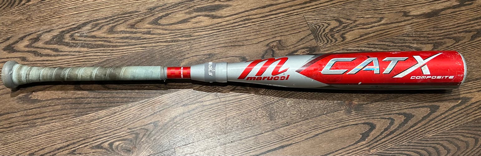 Used USSSA Certified Marucci Composite CAT X Bat (-8) 23 oz 31"