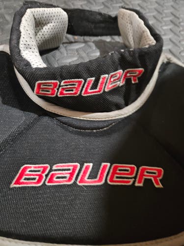 Used Bauer goalie neck guard