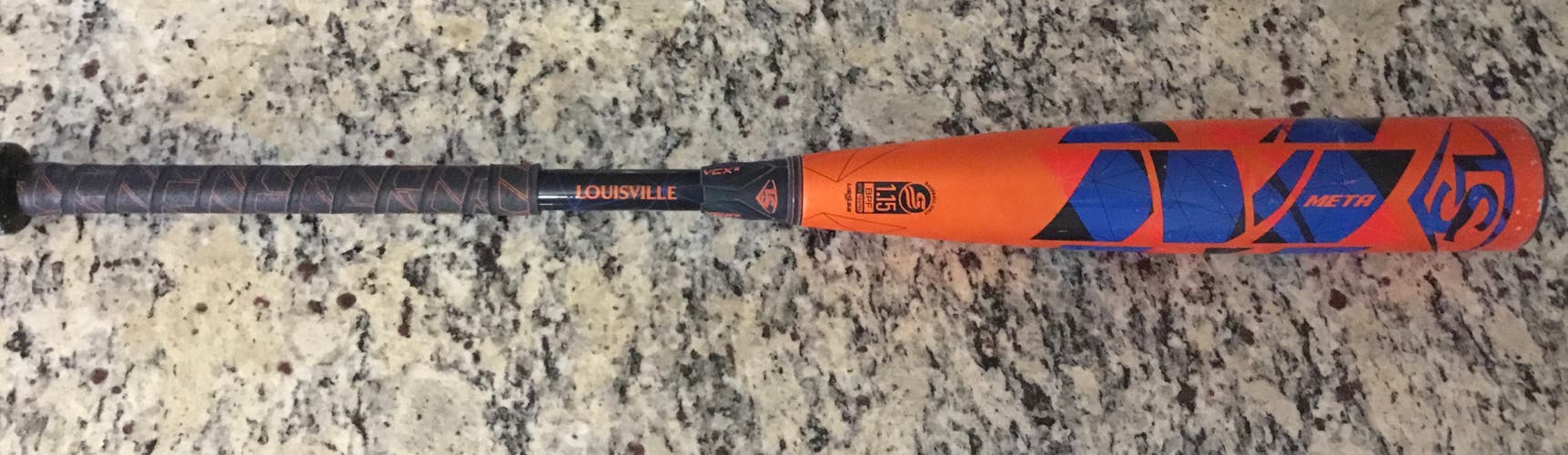 Used USSSA Certified 2022 Louisville Slugger Composite Meta Bat (-10) 20 oz 30"
