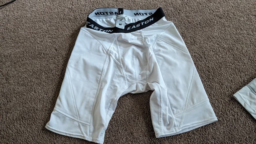 White Used Medium Men's Easton Shorts
