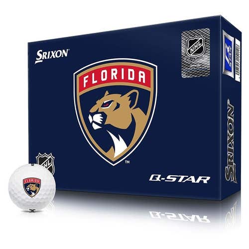 Srixon Q-Star NHL Florida Panthers Golf Balls - 6 Dozen Pack