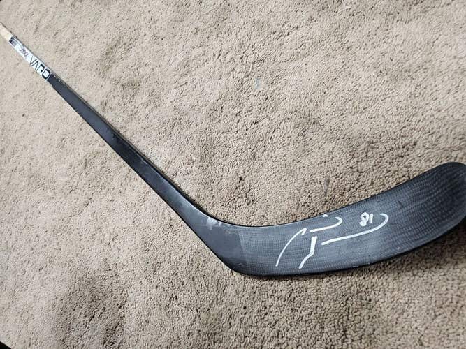 MARIAN HOSSA 08'09 Signed Detroit Red Wings NHL Game Used Stick COA