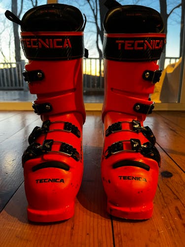 Men's Used Tecnica Racing Firebird R 120 Ski Boots Stiff Flex