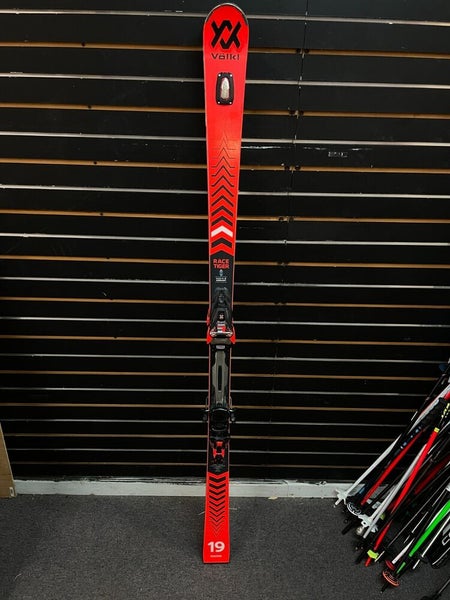 Volkl Racetiger GS 19m Giant Slalom Race Skis W/Marker Rmotion 16 Bindings