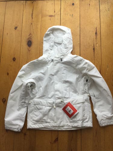 New White Women's Small The North Face Ski/Snowboard Jacket&Pants