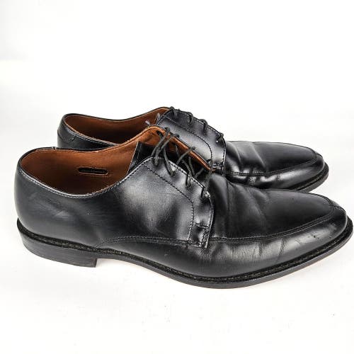 Allen Edmonds Middleton Men Black Leather Split Toe Oxford Shoe Size: 10 D