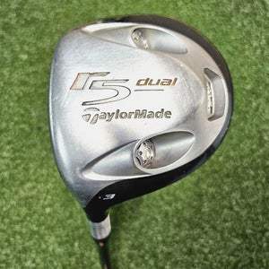 TaylorMade r5 Dual 3 Wood / Left-Handed LH / Aldila Stiff Graphite ~44" / jd6750
