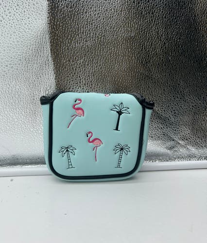 Flamingo Mallet Putter Headcover