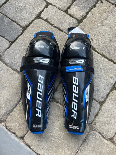 New Bauer 14" MS-1 Shin Pads