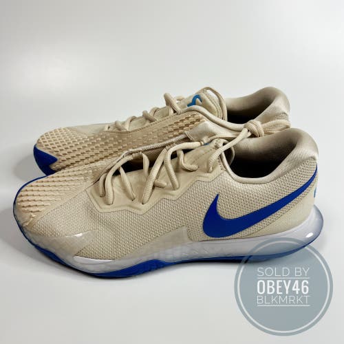 Nike Court Zoom Vapor Cage 4 Rafa Sanddrift Tennis Shoe 11.5