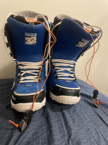 Men's Size 11 (Women's 12) Thirty Two All Mountain Lashed Double Boa Snowboard Boots