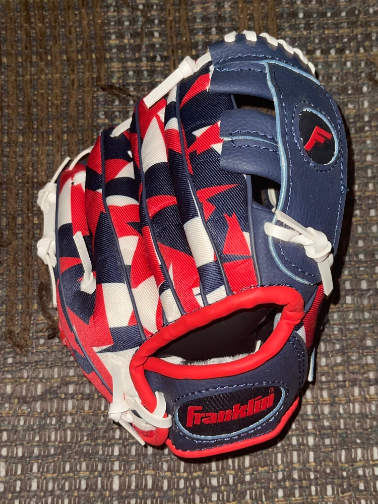 Franklin Baseball My First Glove Digitek Dura Bonded Lacing Left Handed Brand N