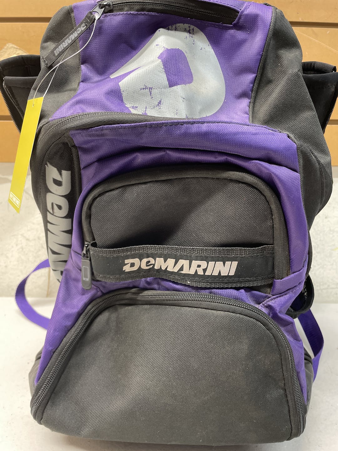 Sac à Dos DeMarini Noir – Équipement Baseball/softball – Grande Capacité
