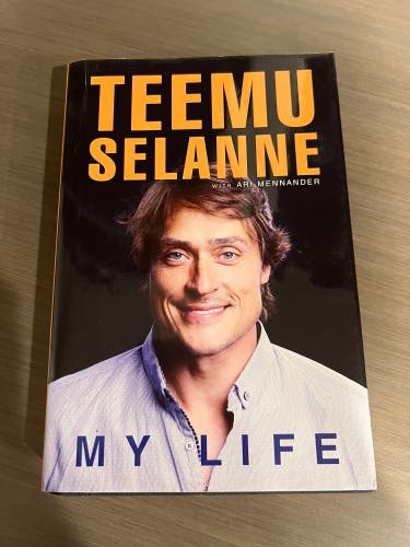 TEEMU SELANNE BOOK: My Life: Teemu Selanne (Autographed edition)