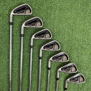 Callaway X2 Hot 4-PW Iron Set True Temper Speedstep 85 Regular Flex Left Handed