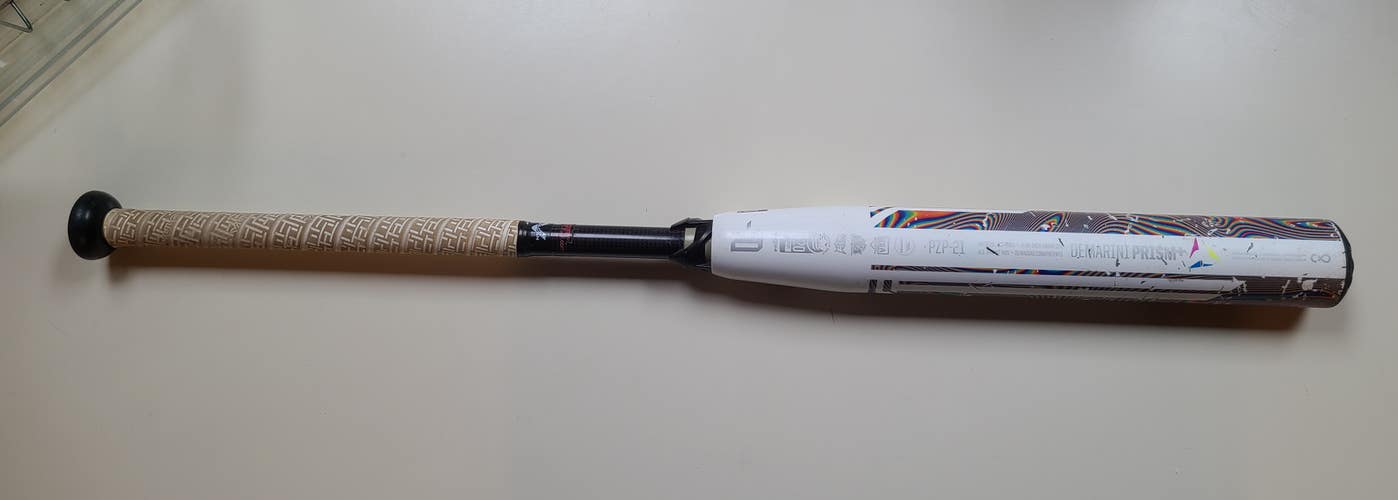 Used 2021 DeMarini Composite Prism+ Bat (-10) 22 oz 32"