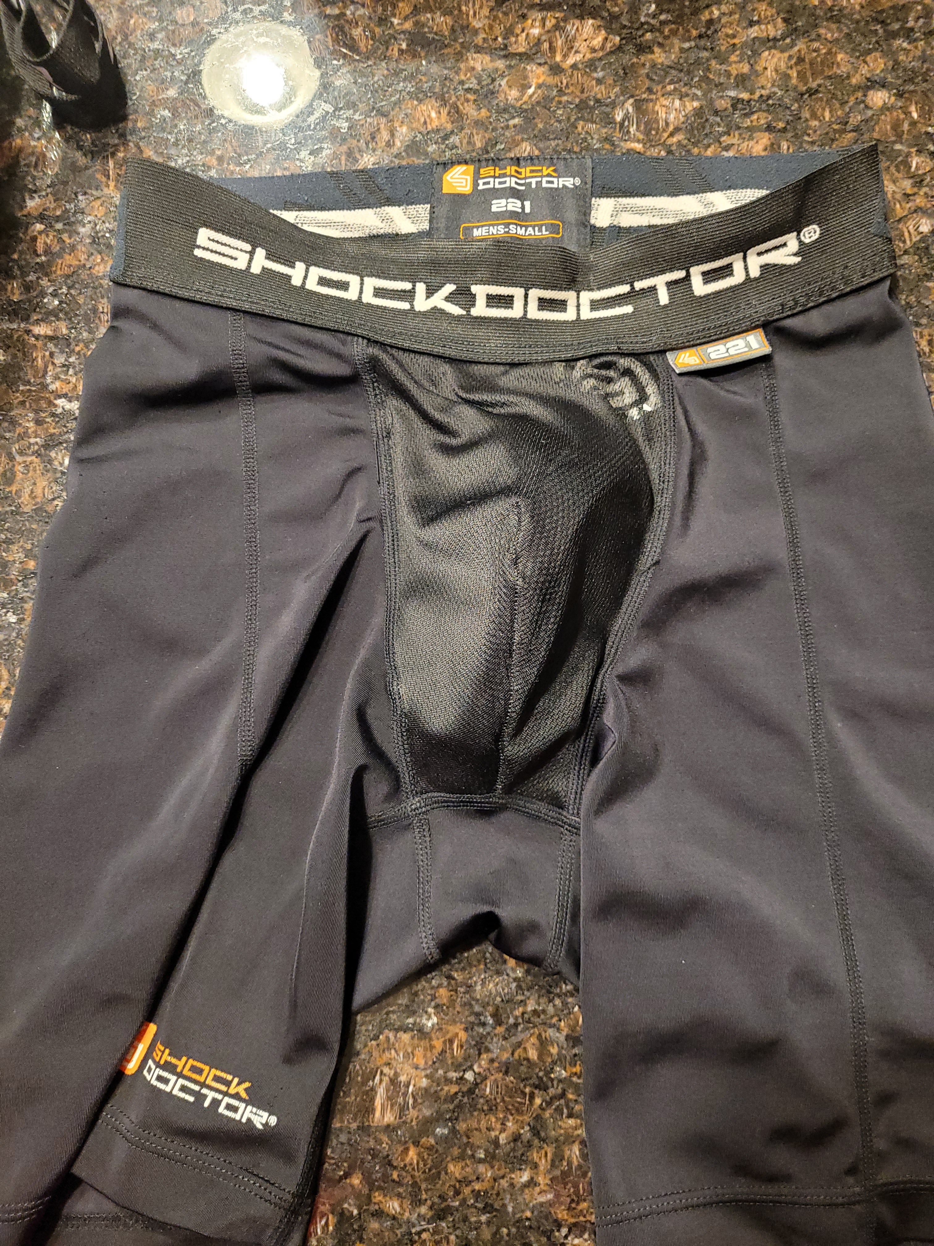 Shock Doctor 221 Compression Shorts with Cup