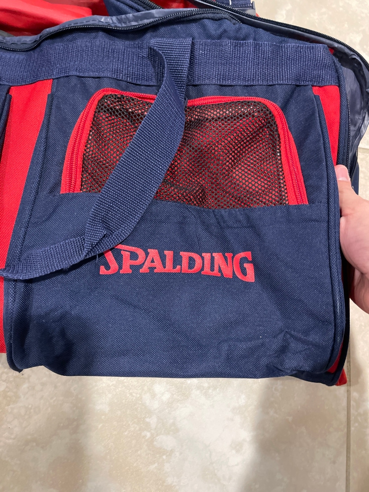 Red Used Small / Medium Spalding Duffle Bag