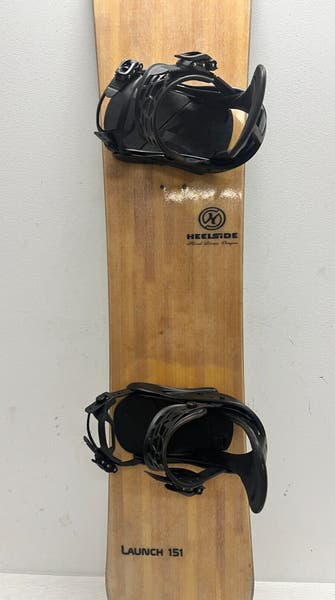 Heelside Launch 151cm Twin-Tip All-Mountain Snowboard Burton