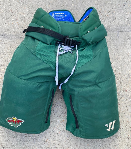 Warrior Covert QRL Pro Stock Hockey Pants Medium +1" Minnesota Wild Green SUTER 8682